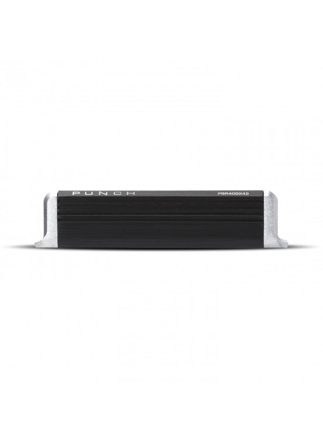 Rockford Fosgate Punch PBR400X4D Compact Chassis 400-Watt Full-Range 4-Channel Amplifier
