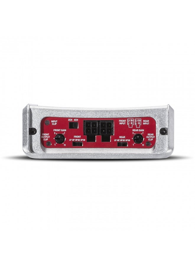 Rockford Fosgate Punch PBR400X4D Compact Chassis 400-Watt Full-Range 4-Channel Amplifier
