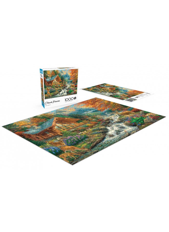 Buffalo Games - Alpine Serenity - 1000 Piece Jigsaw Puzzle with Hidden Images