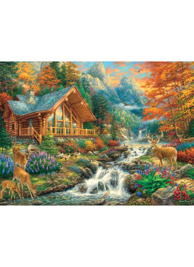 Buffalo Games - Alpine Serenity - 1000 Piece Jigsaw Puzzle with Hidden Images