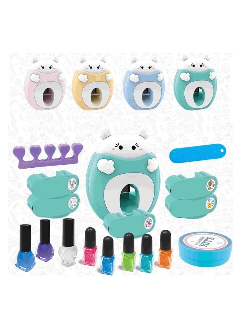 Nail Styling Machine Cosmetic Play Set for Children.