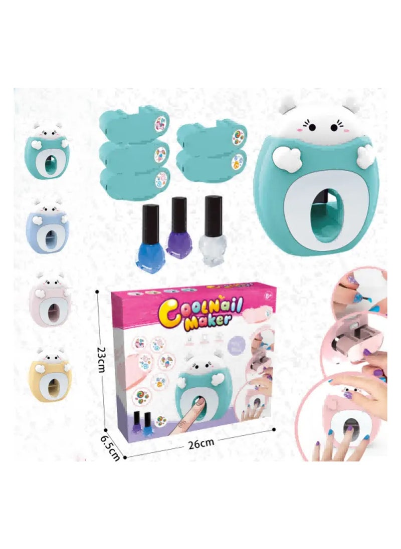 Nail Styling Machine Cosmetic Play Set for Children.