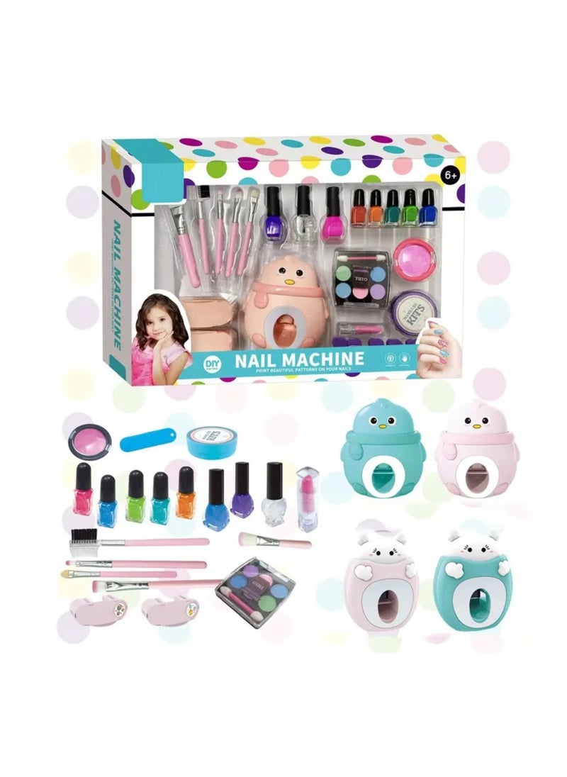 Nail Styling Machine Cosmetic Play Set for Children.