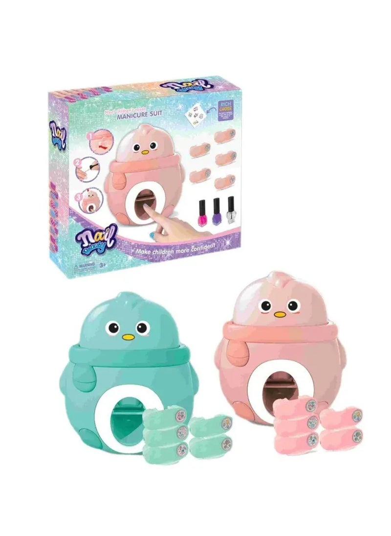 Nail Styling Machine Cosmetic Play Set for Children.