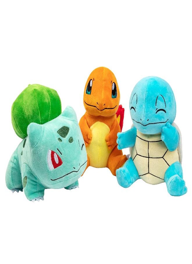 Pokémon Plush Starter 3 Pack - Charmander, Squirtle & Bulbasaur 8