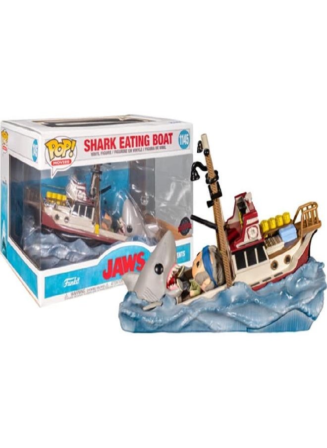 Jaws - Shark Eating Boat Movie Moment Pop! Vinyl [RS]