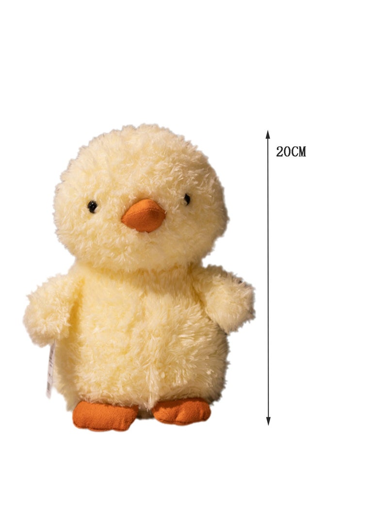 20 CM Cute Chick Plush Toy Soft Stuffed Animal Mini Doll For Girls And Boys All Ages Gift