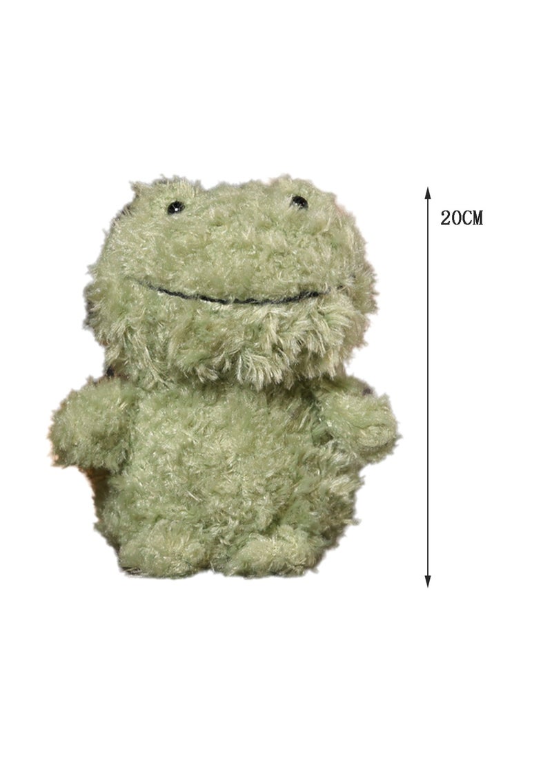 20 CM Cute Frog Plush Toy Soft Stuffed Animal Mini Doll For Girls And Boys All Ages Gift