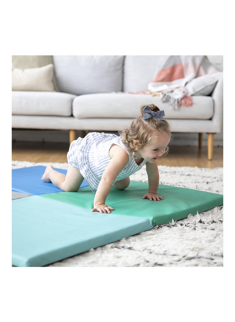 Softzone Quad Fold N Go Activity Mat Colorful Soft