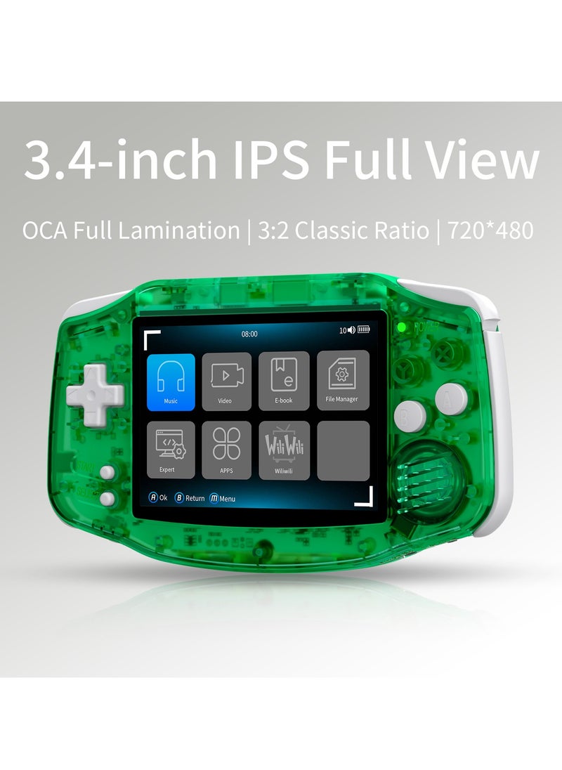 RG 34XX Handheld Game ConsoleH700 quad-core ARM  Android 13 3.4-inch IPS full-view angle 3500mAh 5G WIFI Bluetooth Retro Video Players（32G+64G）