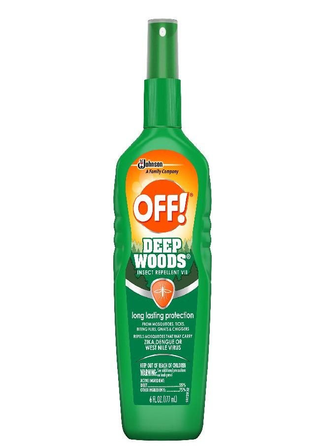 OFF! Deep Woods Insect Repellent VII, 6 oz (Pack of 12)