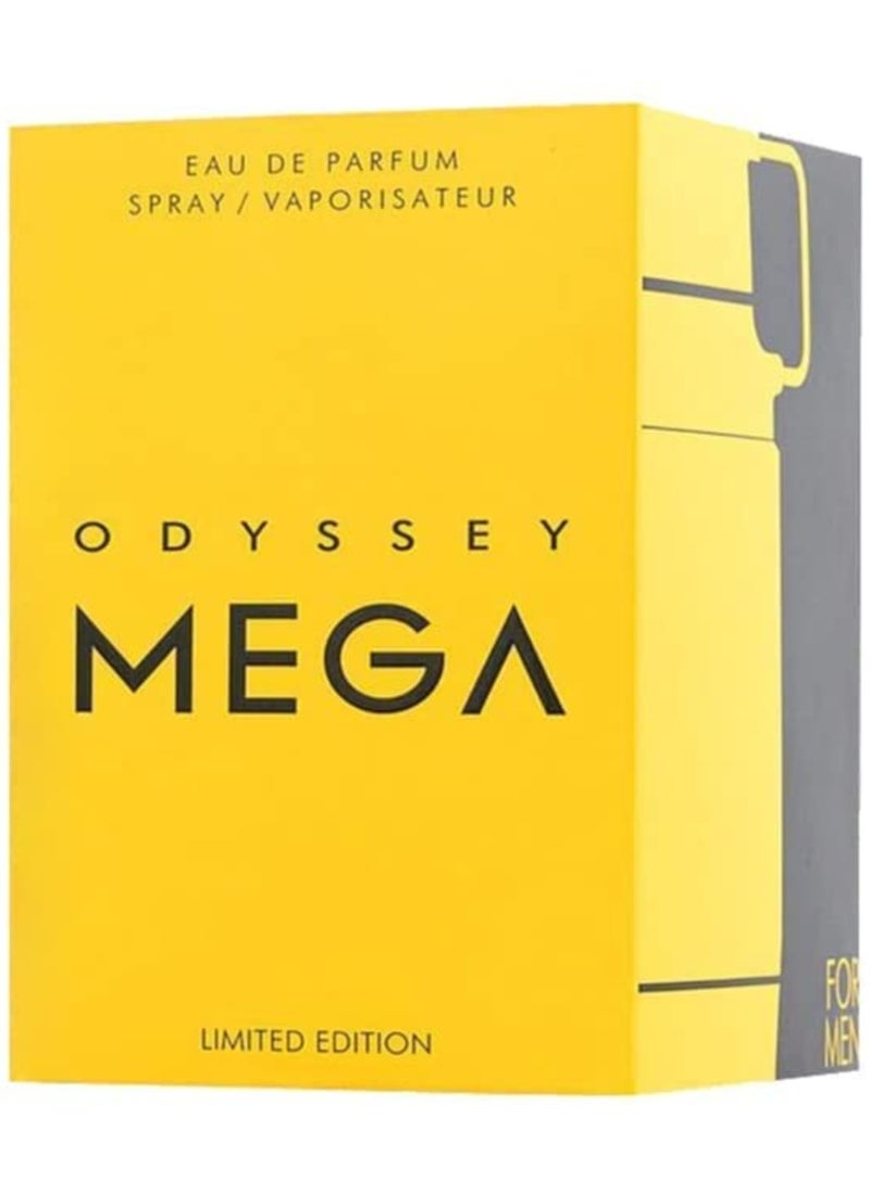 Armaf Odyssey Mega Limited Edition Eau De Parfum 60ml Yellow, Perfumes For Men, Fragrance For Him