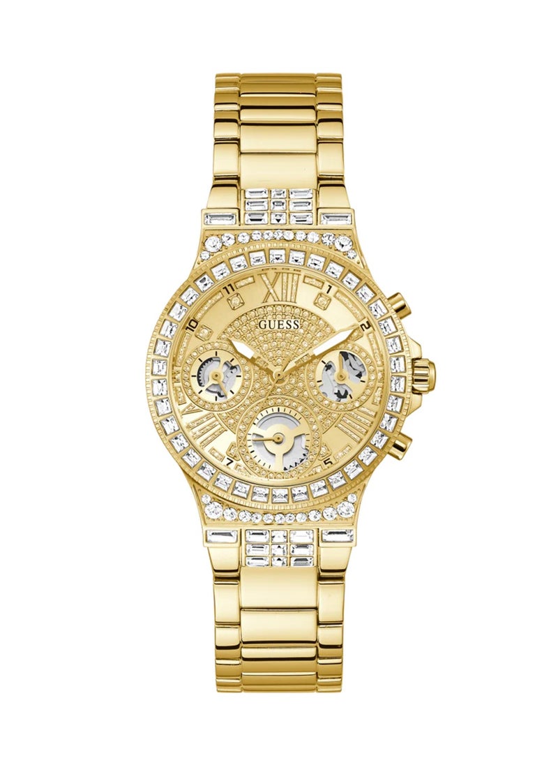 Moonlight Women's Gold Tone Multi-function Stainless Steel Watch GW0320L2 - 36mm - Gold