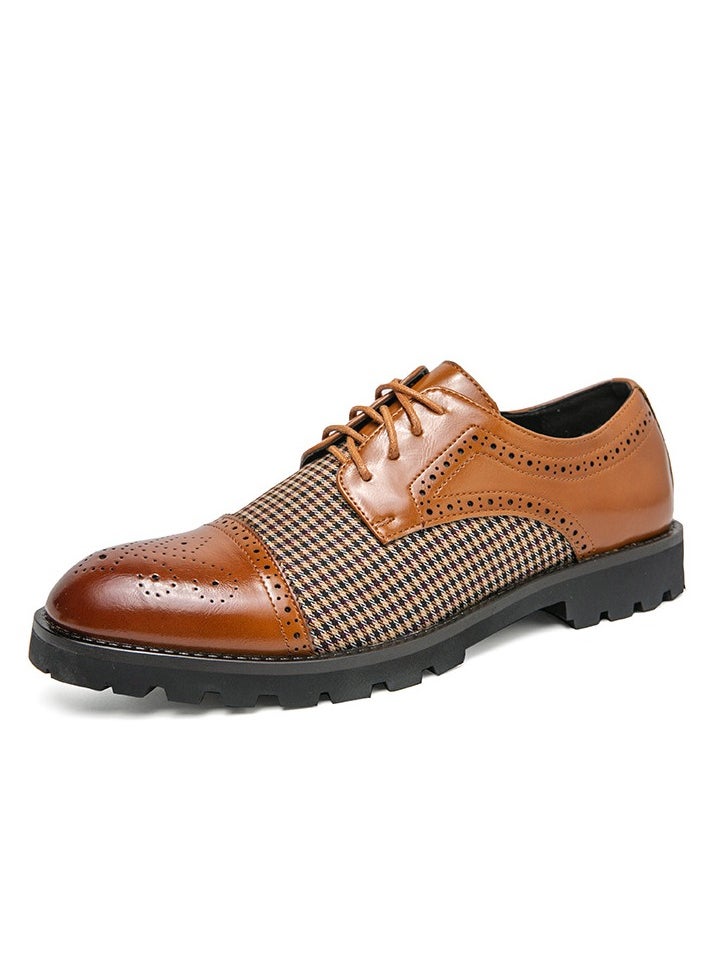 Versatile Retro Casual Leather Shoes