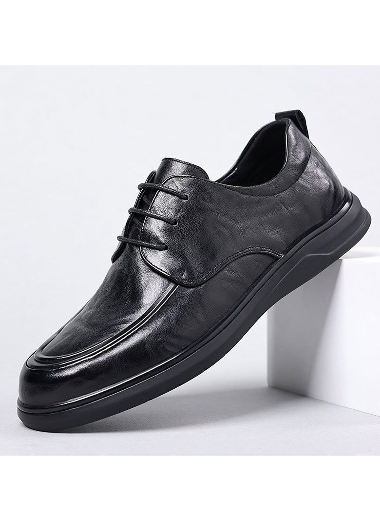 Versatile Retro Casual Leather Shoes