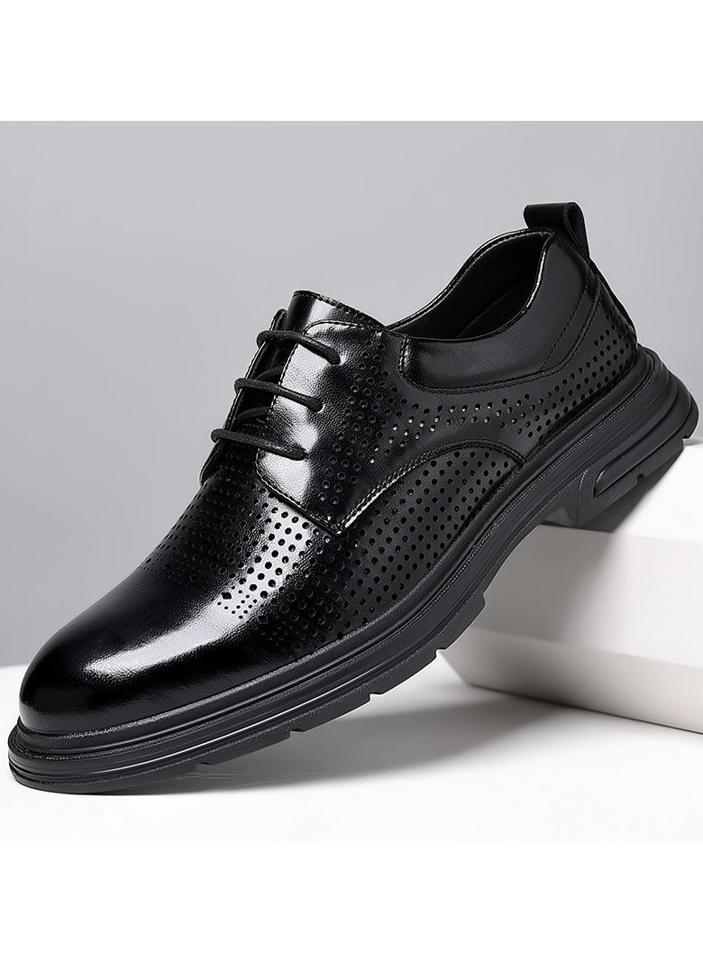 Versatile Retro Casual Leather Shoes