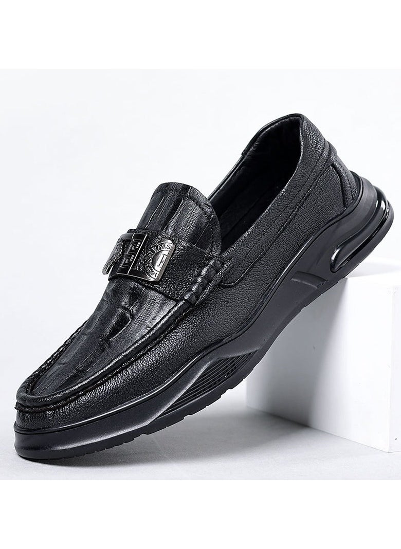 Versatile Retro Casual Leather Shoes