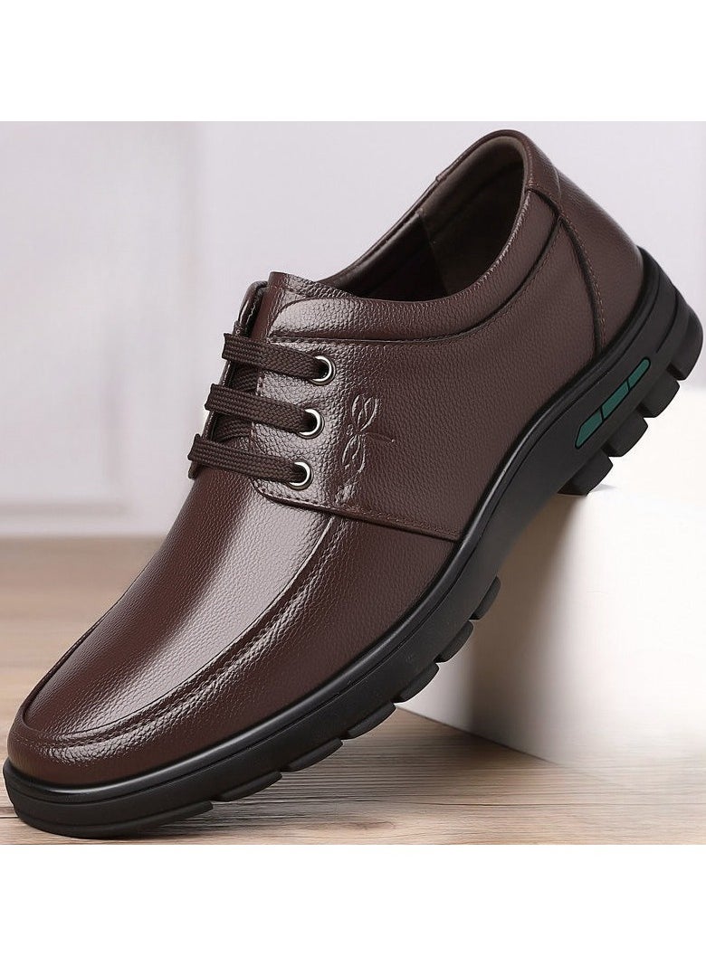 Versatile Retro Casual Leather Shoes