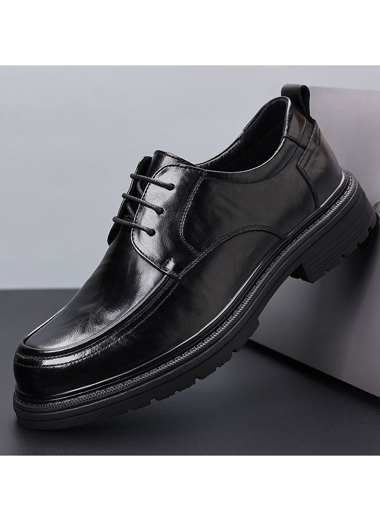 Versatile Retro Casual Leather Shoes