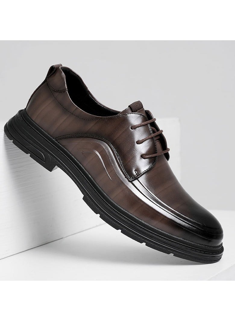 Versatile Retro Casual Leather Shoes