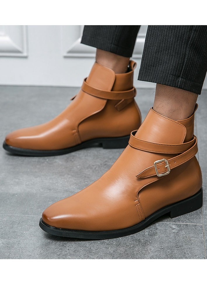 Versatile Retro Casual Leather Shoes