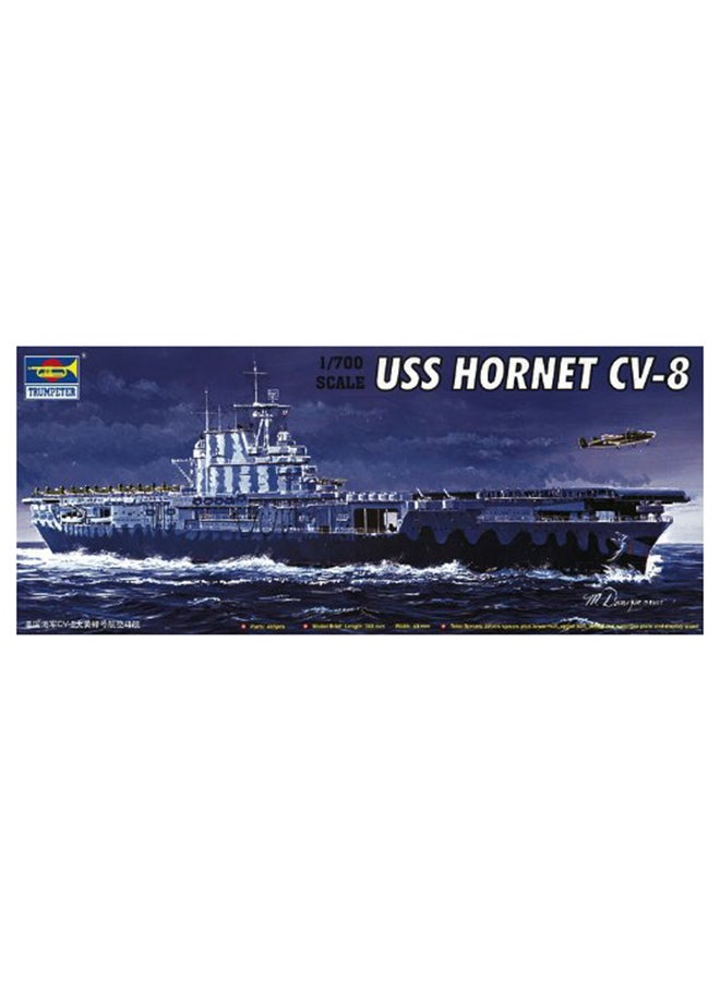 USS Hornet CV-8 USN Aircraft Carrier Model Kit