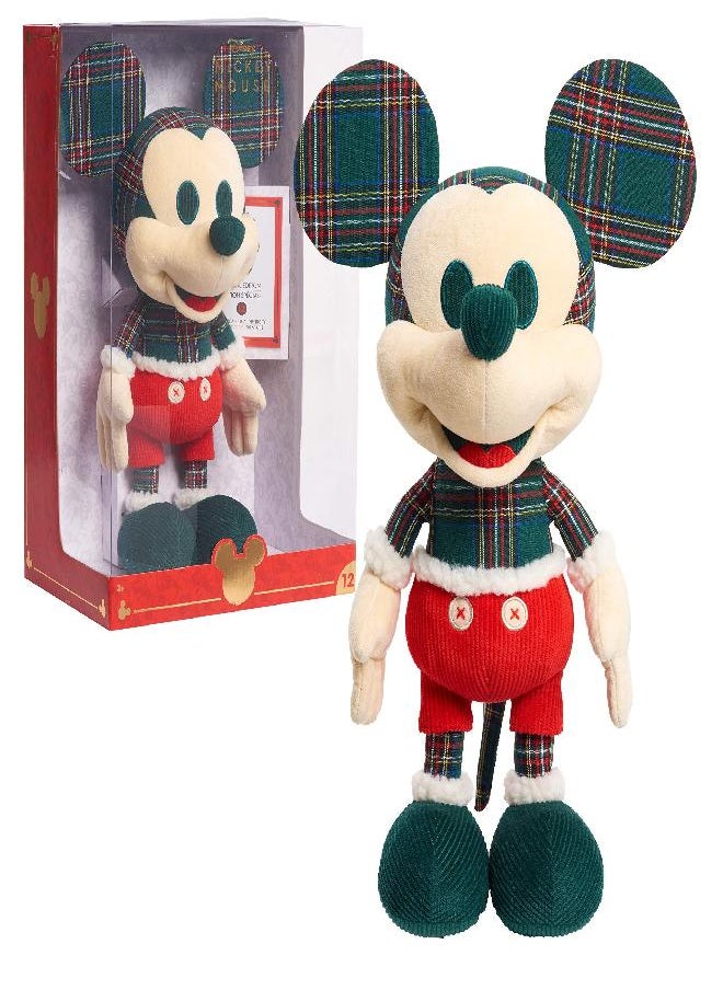 Disney Year of the Mouse Collector Plush, Holiday Spirit Mouse Mickey, Amazon Exclusive by Just Play