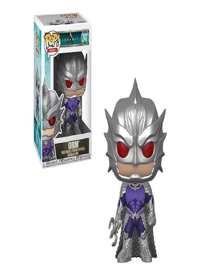 Funko 31181 Pop Heroes: Aquaman - Orm Collectible Figure, Multicolor