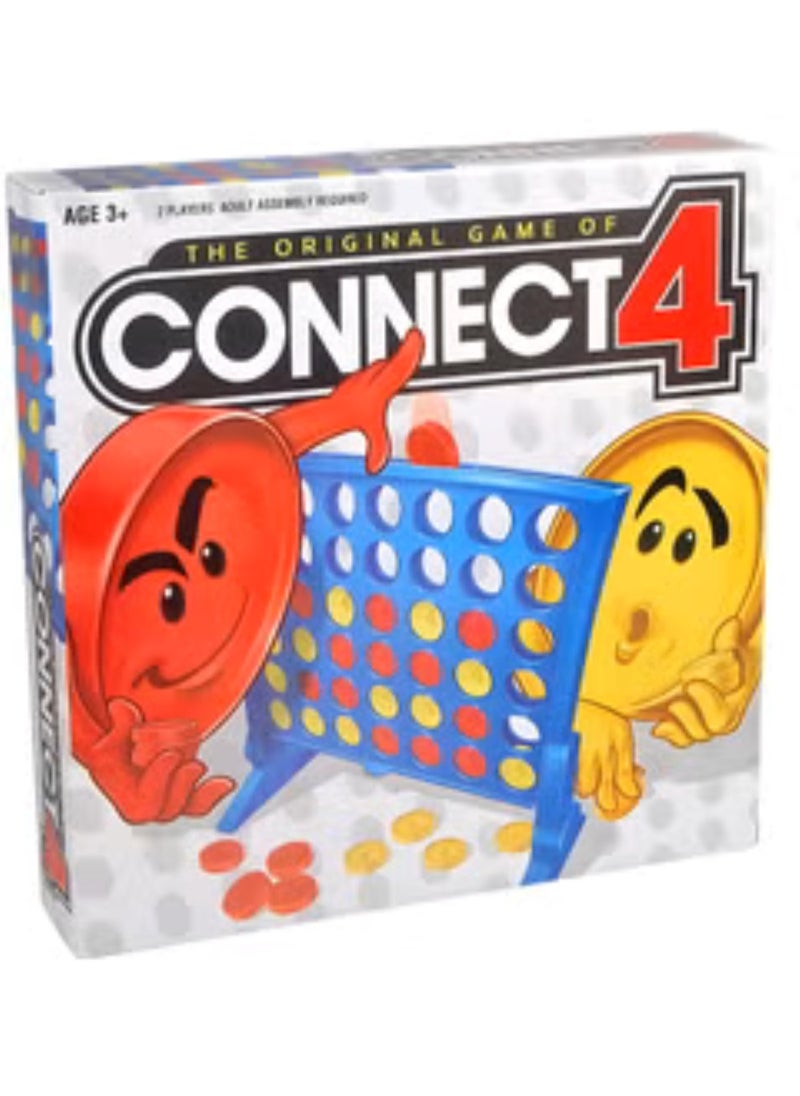 Classic Game of Connect 4, Get 4 in A Row, Strategy Board Game for 2 Players, Board Games & Puzzles, Toys for Kids, Boys and Girls Ages 6 & Up