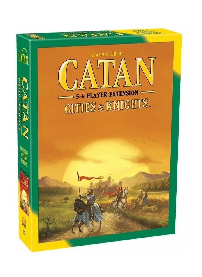 Catan Cities and Knights Extension - 5-6 Players - Official English Version