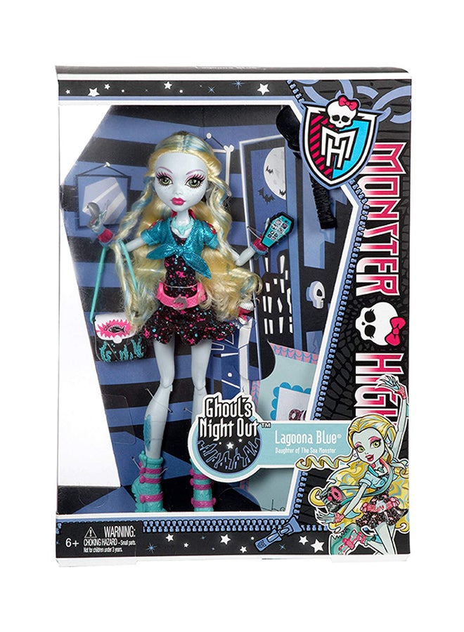 Ghouls Night Out Doll Lagoona Blue Doll