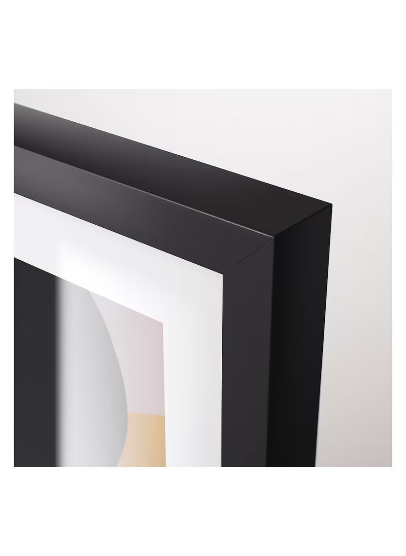 Picture Frame Black Plastic & Fibreboard 30x40 cm