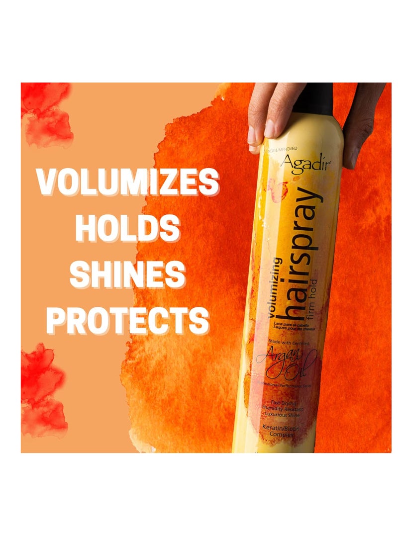 Agadir Firm Hold Argan Oil Finishing Spray 365 ml