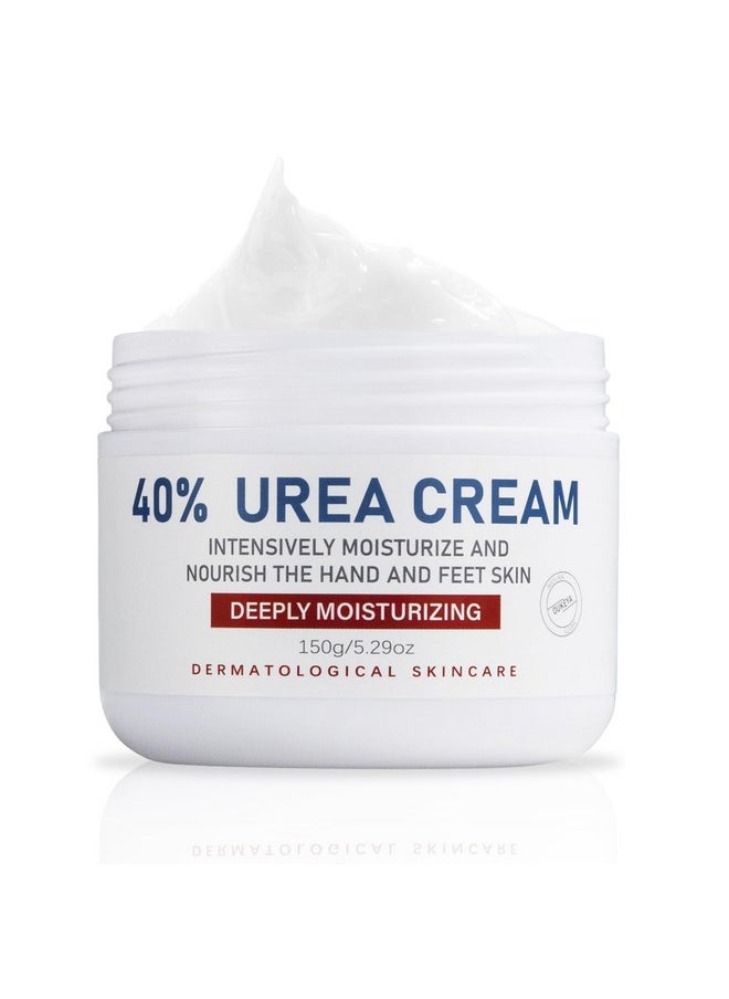 Urea Cream 40 Percent, Urea Foot & Hand Cream For Dry Cracked, 40 Per Urea Lotion For Feet Maximum Strength