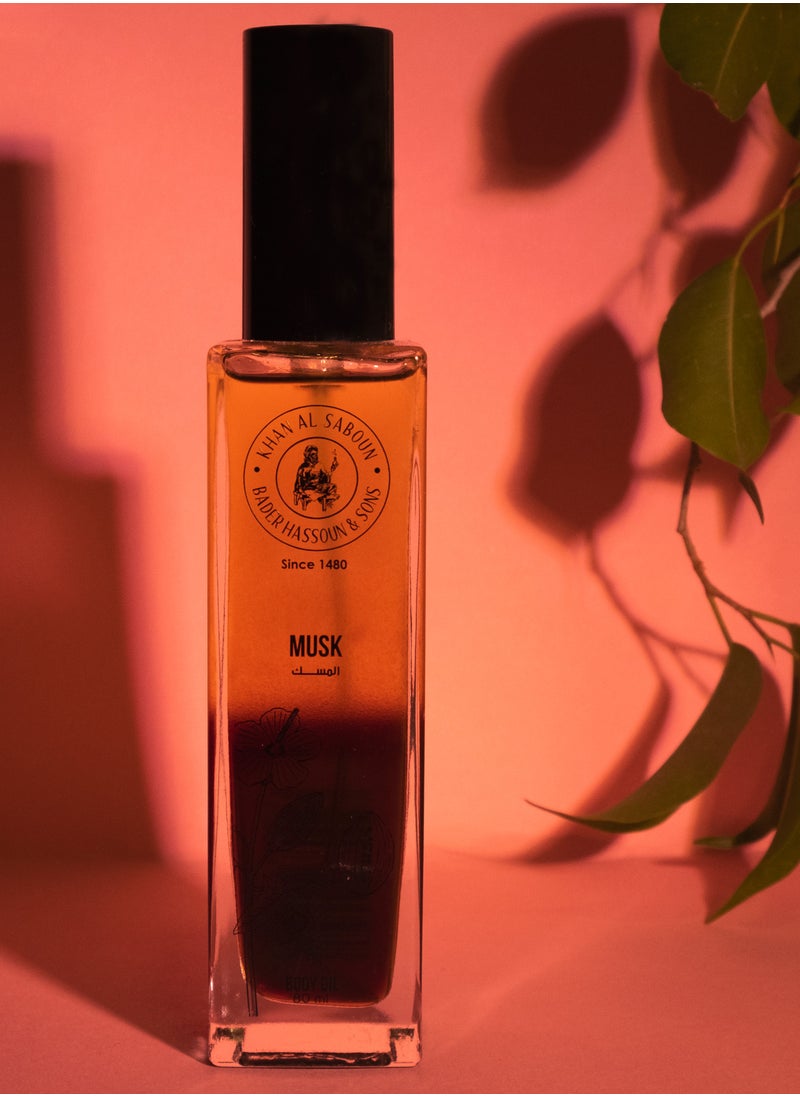 Musk Aromatherapy Oil - Natural&Organic 40 ml - Luxurious, Sophisticated Scent for All Skin Types