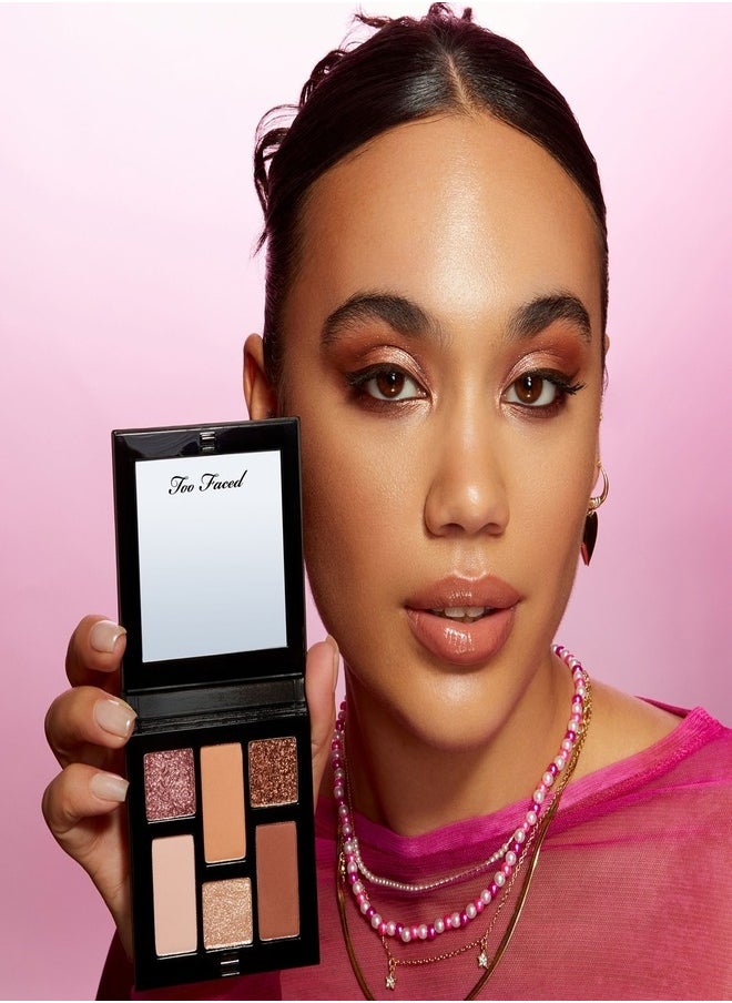 TOO FACED Born This Way Complexion-Inspired Mini Eye Shadow Palettes Warm Ember Nudes (5.70g)