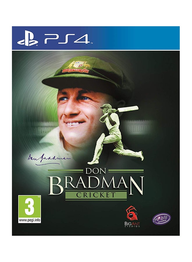 Don Bradman Cricket - PAL (Intl Version) - sports - playstation_4_ps4