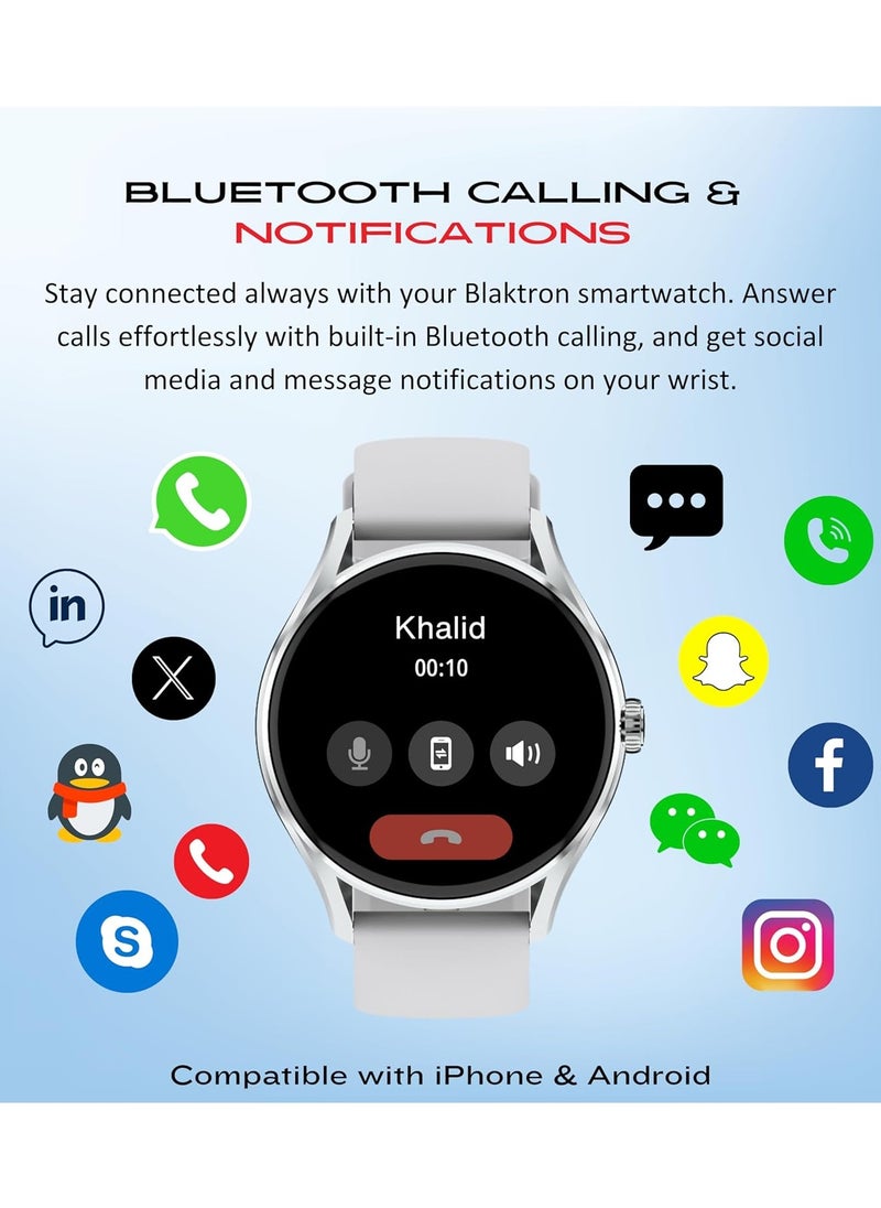 Blaktron Halo T2 Smart Watch for Men & Women - 1.43