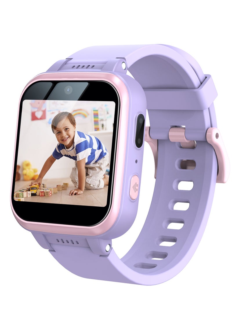 Kids Smart Watch Girls, Gifts For 3-10 Year Old Girls Dual Camera Touchscreen Smart Watch For Kids With Music Player, Educational Toys Toddles Birthday Gift For Girls Ages 6 7 8