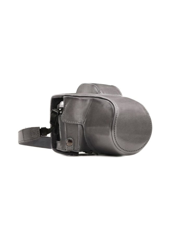 Protective Camera Case With Strap For Olympus Grey