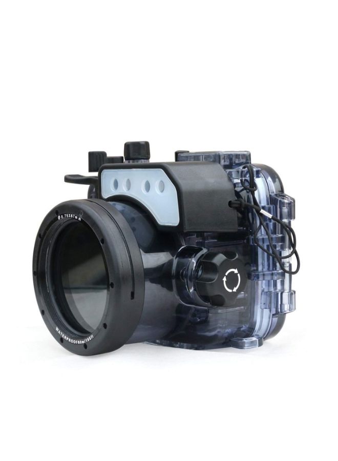 Underwater Camera Housing With Dome Port Kit For Sony Black