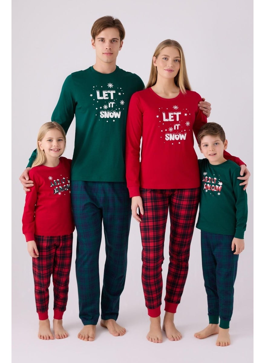 New Year's Special Production Family Pajamas, Women's Men's and Children's Pajamas are Priced Separately