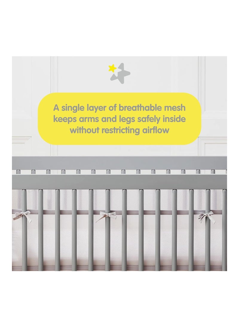 Mesh Liner For Cribs With 52