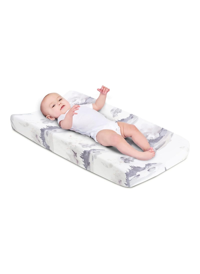 Baby Diaper Changing Pad Covers For Changing Table Misty Mountain