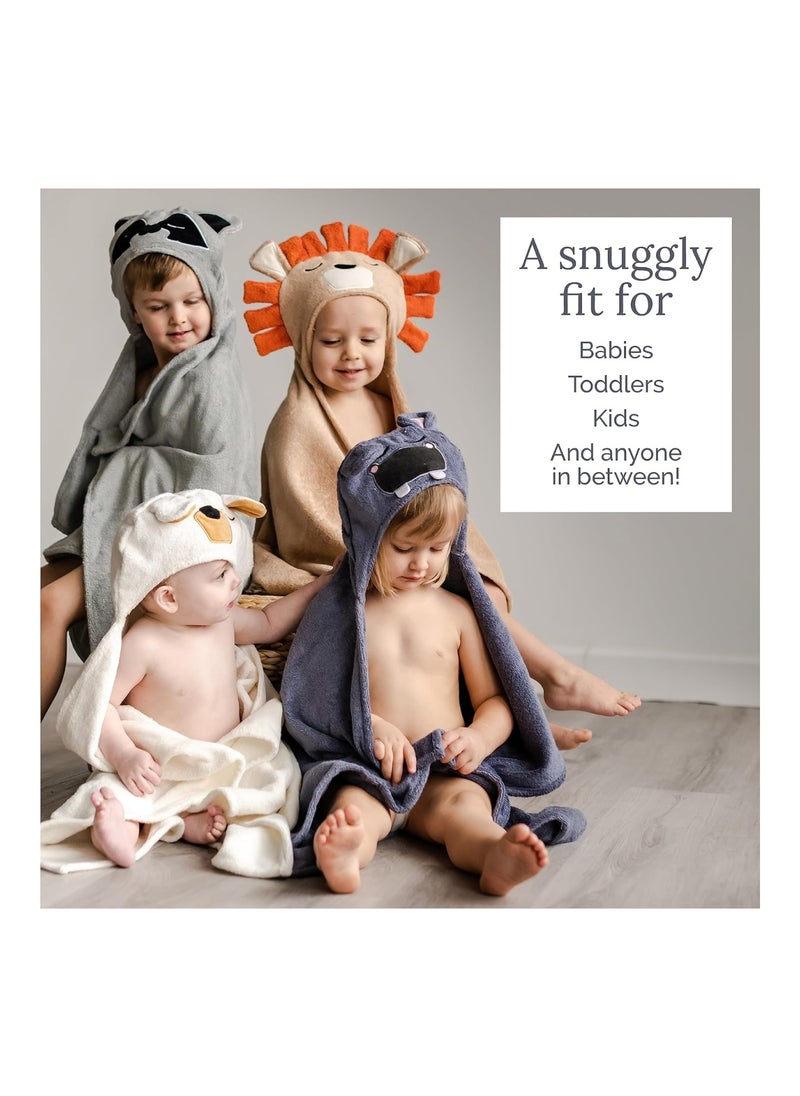 Extra Soft Hooded Towel Highly Absorbent And Hypoallergenic 40 X 30 Large Rayon From Bamboo