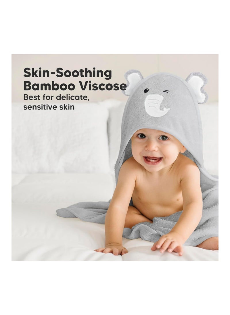 Baby Hooded Towel Viscose From Bamboo Baby Towel Large Hooded