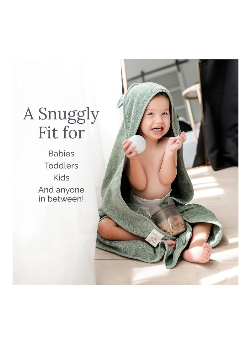 Organic Hooded Baby Bath Towel
