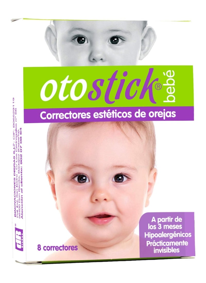 Baby Aesthetic Correctors For Prominent Ears Contains 8 Correctors And 1 Cap 3+ Months