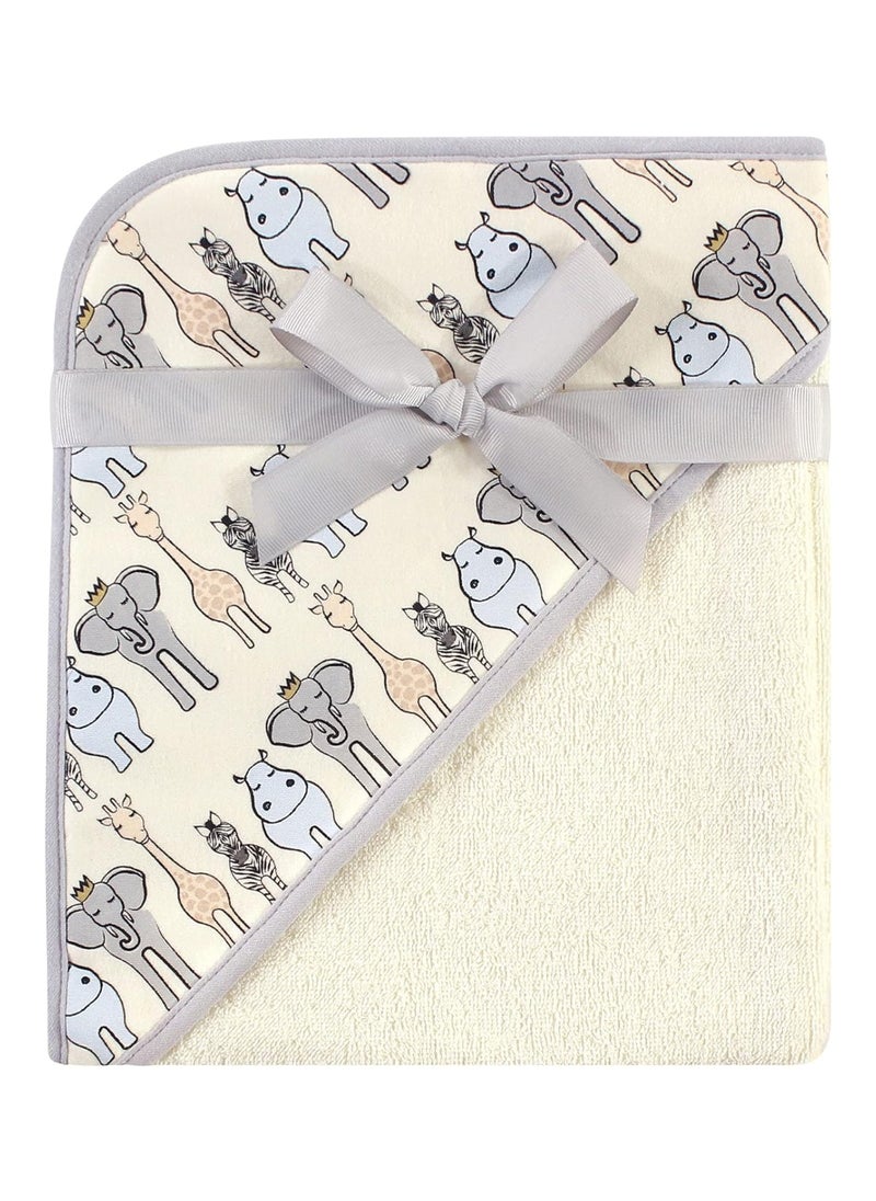 Baby Cotton Hooded Towel And washcloth, One Size