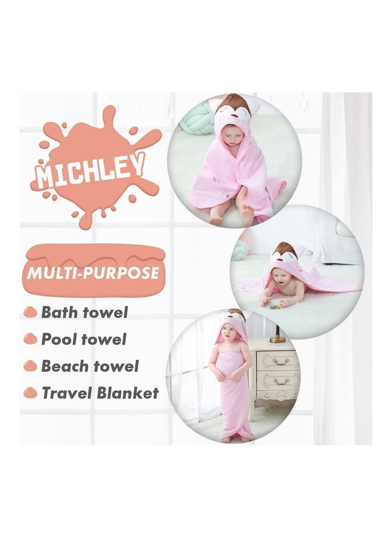 Baby Towel Cotton Bathrobe For Boys And Girls, 0-6 Years
